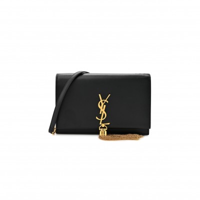 YSL KATE TASSEL GOLD CHAIN CHAIN CROSSBODY BAG 1539598 (20*12.5*4cm)